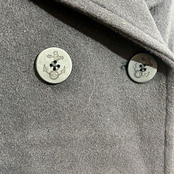 NWOT LL Bean Bellandi Italy Wool Double Breasted Peacoat Thinsulate Size 16p - Picture 7 of 16